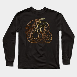 Dragon pattern Long Sleeve T-Shirt